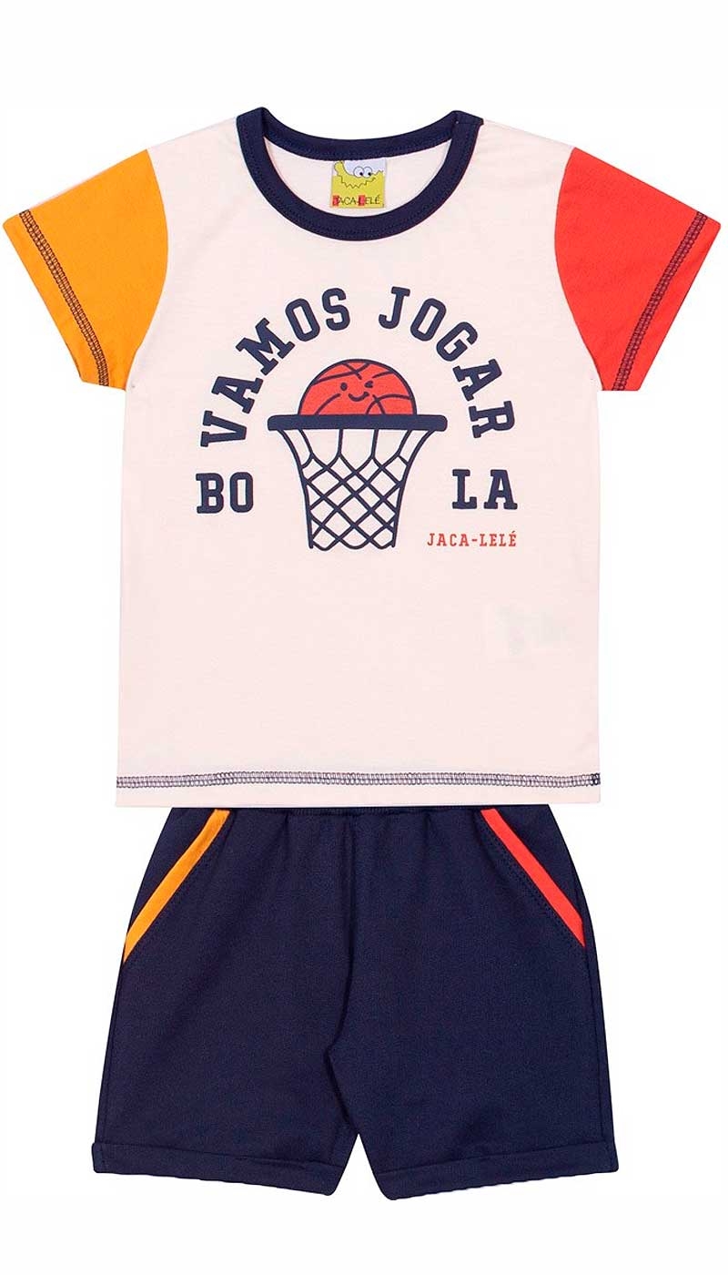 Conjunto Camiseta e Bermuda Jaca Lel
