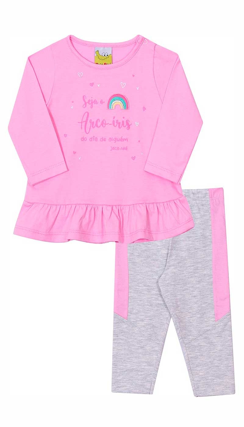 Conjunto Blusa e Cala Jaca Lel