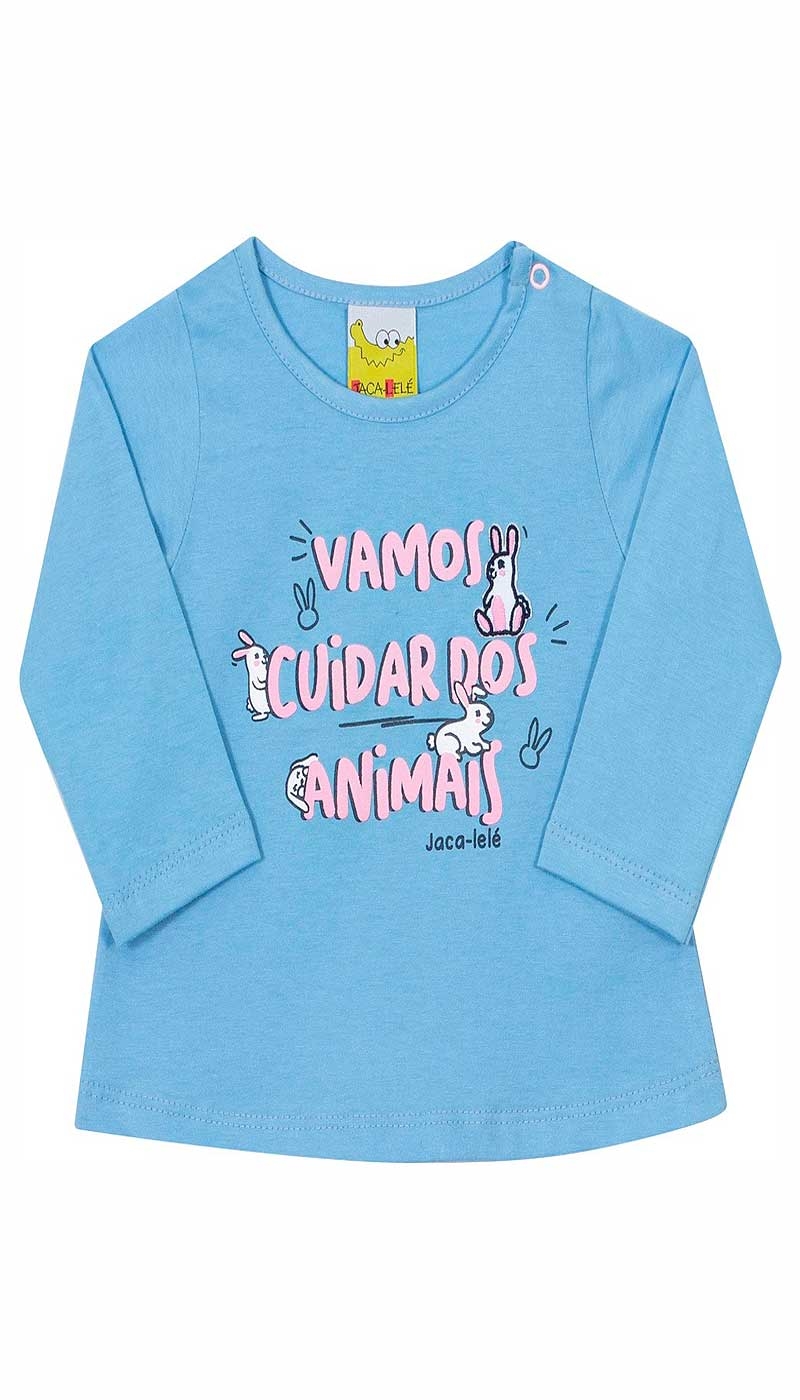 Blusa Cuidar dos Animais Jaca Lel