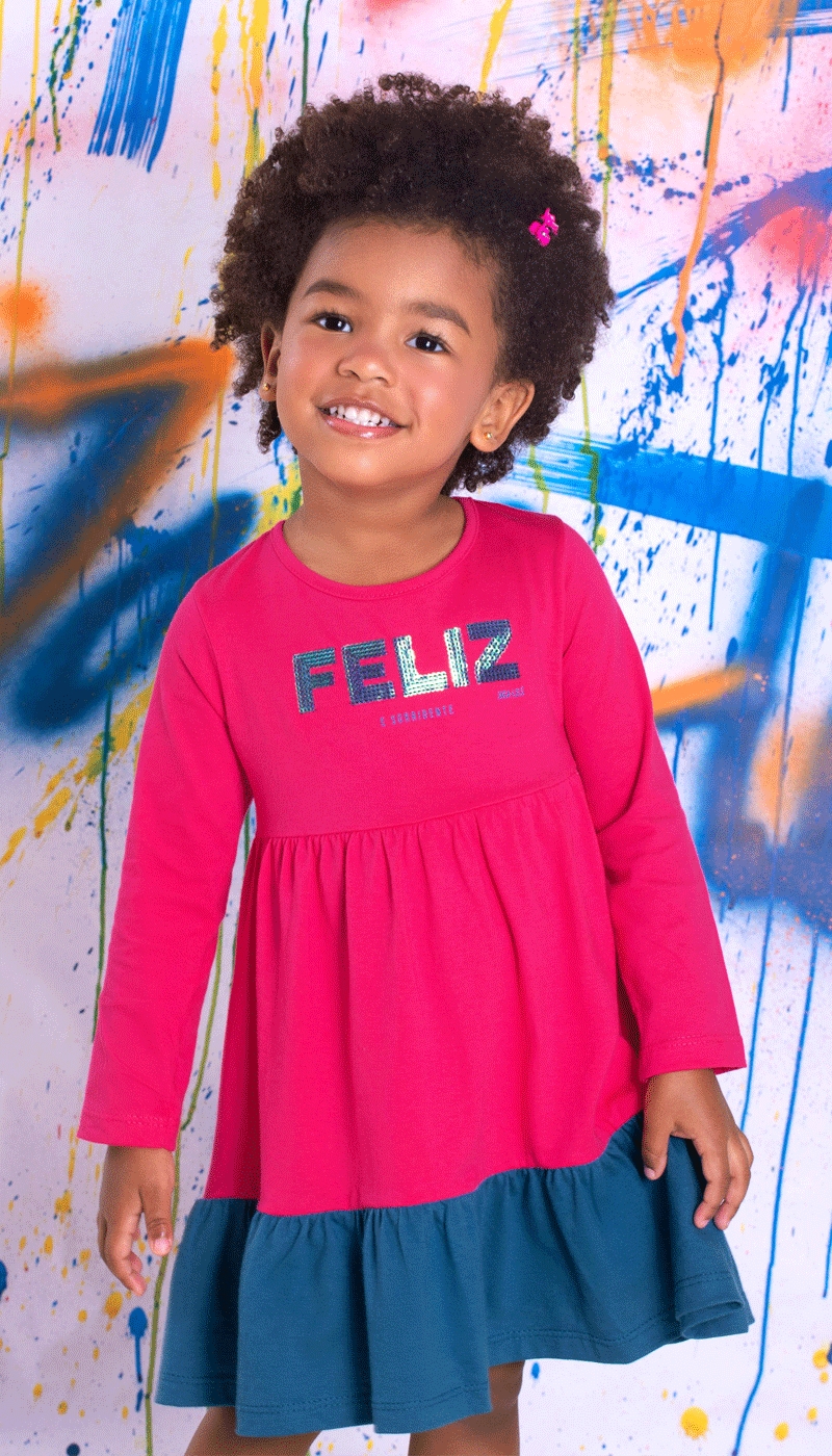 Vestido Feliz Jaca Lele