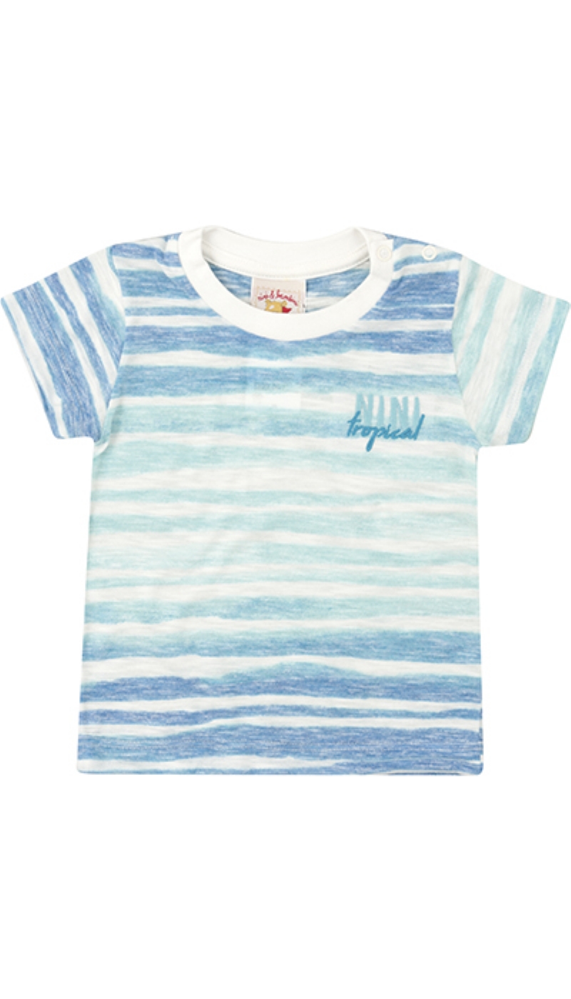 Camiseta Tropical Nini e Bambini 